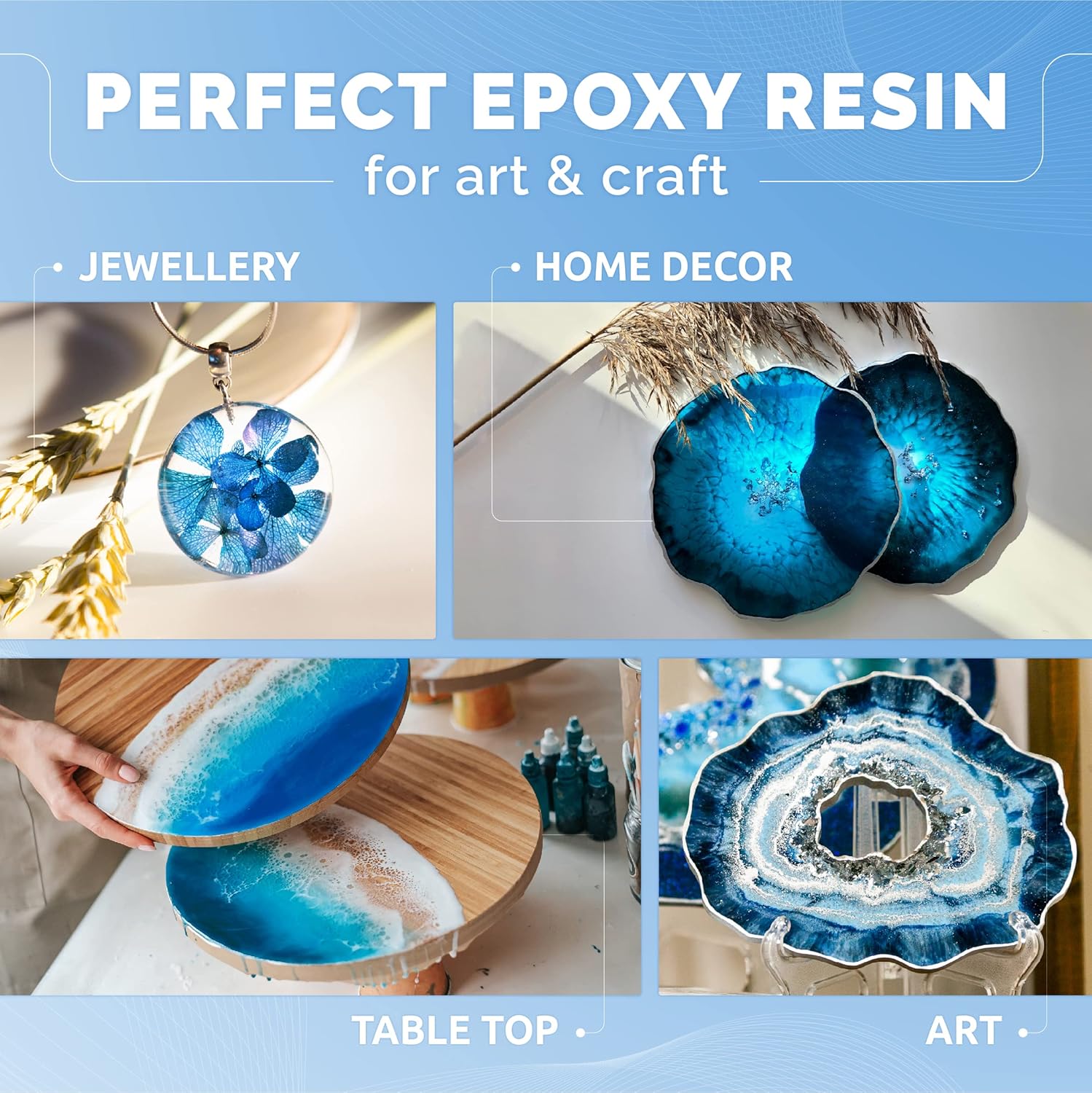 Craft Resin 1 Gallon Epoxy Resin Kit