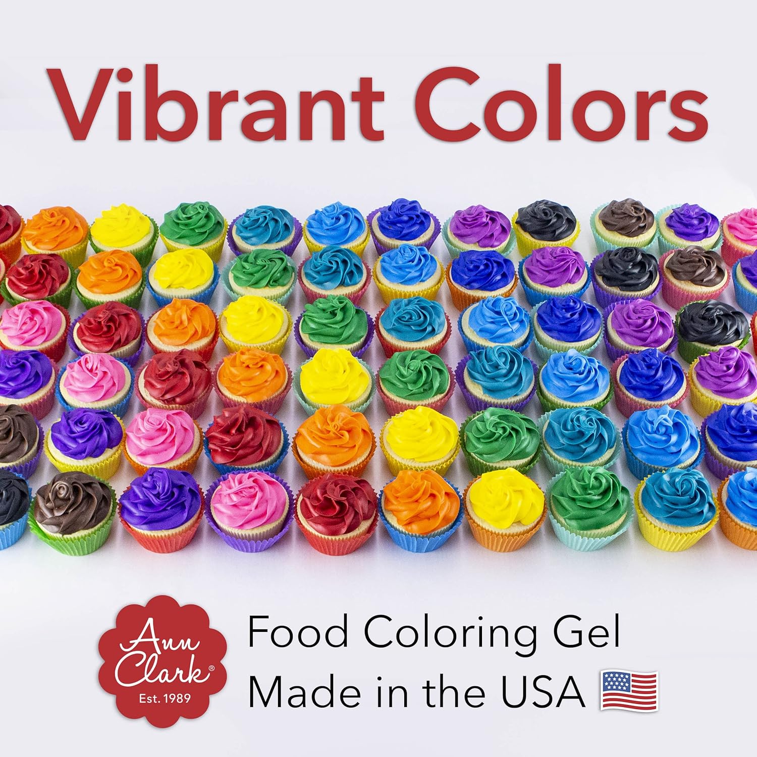 Ann Clark Professional-Gel Food Coloring Set